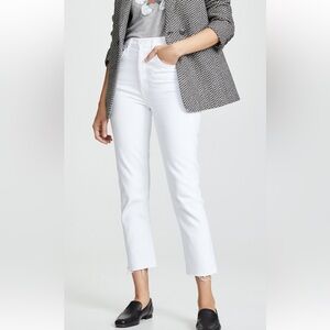 Agolde Women's White Ankle Jeans